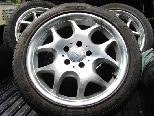 ขายแม็ก BRABUS BLOCK 5 ขอบ 17 " ของแท้ Made in Germany ถูกมากครับ