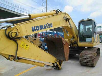 ขายรถแบคโฮ KOMATSU PC200-7 ปี 2010 4156 ชั่วโมง ใบแทรค 80cm ราคา 1870000
