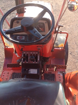 แทรกเตอร์คูโบต้า2202สภาพดีพร้อมใช้งาน ขายพร้อมผานพรวน