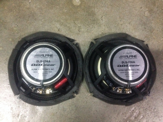 Alpine 6.5 นิ้ว แกนร่วมสองทาง DDLinear DLS-174A