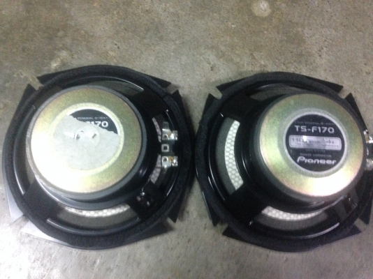 Pioneer TS-f170 เก่าญี่ปุ่น คู่ละ 800