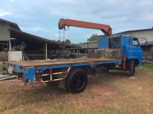 ISUZU 6ล้อ JCM พร้อมเครน 3T (กระบะเหล็ก กว้าง2.3 ม. ยาว4.7 ม.) เครื่องEH700 168 แรง เครื่องดี ยางดี ครัทซีสวย เกียร์สั้น ขาย 390,000บาท