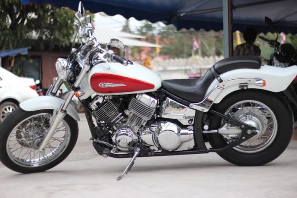 <เอิร์ท พิดโลก> ขาย Dragstar 400 custom ปี2002 สรรพสามิตแท้ สถาพเลี่ยมๆ
