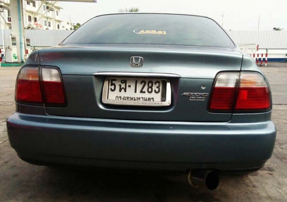 Honda accord ปี 95 เครื่อง f22b vtec เกียร์ออโต้ แก๊ส lpg ลงเล่มเรียบร้อย ใช้งานได้ 2 ระบบ เครื่องดี เกียร์ดี ช่วงล่างได้ แม็กซ์ 17 ยางดี ดิกส์เบรค 4 ล้อ abs ภายในสวย มีเครื่องเสียง แอร์หนาว ฟิลม์ hi~kool สีสันสวยงาม รถพร้อมใช้