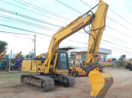 ขายรถแบคโฮ KOMATSU PC160-6 ระบบไฟฟ้าเต็ม ปี 2002 สภาพสวยมาก รถนอกนำเข้า มีVDOการทำงานครับ