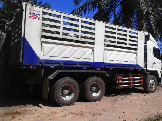 รถฮีโน่  10  ล้อดั้ม  344  แรงม้า. ปี 57  ( รถวิ่ง 23,xxx กม. )  สนใจติดต่อ 081 - 6079515