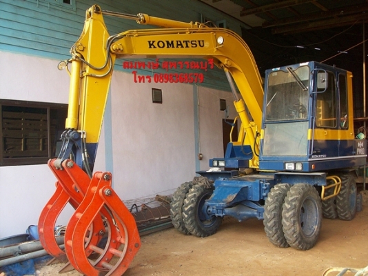 ขายรถ คีบอ้อย รุ่น แบคโฮ KOMATSU PW40 ขายรถ คีบอ้อย รุ่น แบคโฮ KOMATSU PW40