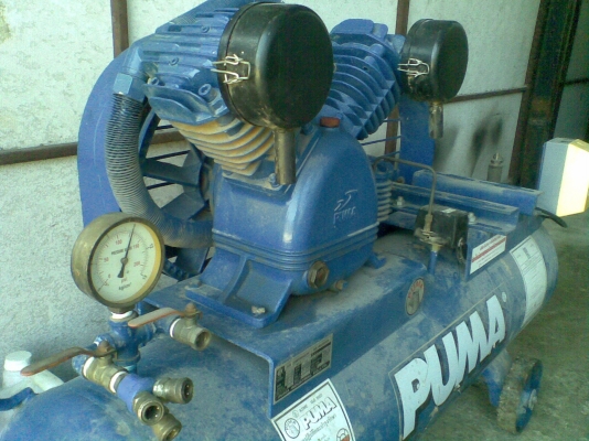 ขายปั๊มลม PUMA ไม่มีมอเตอร์ ราคา 12000 บาทค่ะ
