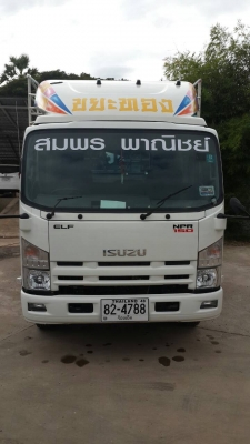 ขาย 6 ล้อ NPR 150  แรง ปี 57 วิ่ง 10,367 กม. คอกเหล็ก สภาพ 99\%