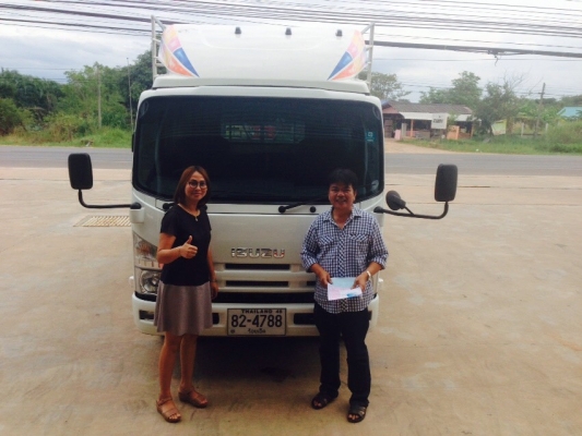 ขาย 6 ล้อ NPR 150  แรง ปี 57 วิ่ง 10,367 กม. คอกเหล็ก สภาพ 99\%