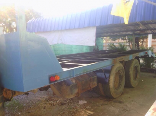 FM177LA 10 ล้อ เทเลอร์บรรทุกแบคโฮ