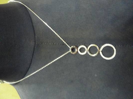 สร้อยเงินแท้กับจี้เก๋ๆ