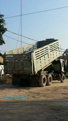 HINO 3 H 195 แรง 2 เพลาดั้มสภาพดีมากพร้อมใช้งาน ปี 2539