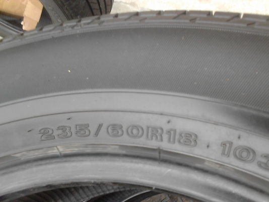 235/60R18 DUNLOP SP SPORT 270 ปี2012 ไม่มีปะ ชุด 4 เส้น TEL.081-427-3941 235/60R18 DUNLOP SP SPORT 270 ปี2012 ไม่มีปะ ชุด 4 เส้น TEL.081-427-3941