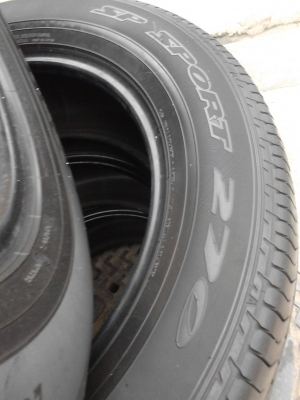 235/60R18 DUNLOP SP SPORT 270 ปี2012 ไม่มีปะ ชุด 4 เส้น TEL.081-427-3941 235/60R18 DUNLOP SP SPORT 270 ปี2012 ไม่มีปะ ชุด 4 เส้น TEL.081-427-3941