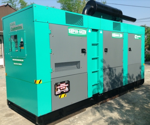 เครื่องปั่นไฟ350kva.CUMMINS mad in USA.รับประกัน12เดือน
