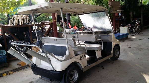 รถกอล์ฟน้ำมัน  SANYO  เก่าญี่ปุ่น  สภาพพร้อมใช้งาน  เครื่องยนต์แรงและติดง่าย คุณภาพดี