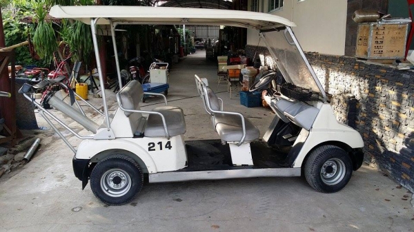 รถกอล์ฟน้ำมัน  SANYO  เก่าญี่ปุ่น  สภาพพร้อมใช้งาน  เครื่องยนต์แรงและติดง่าย คุณภาพดี