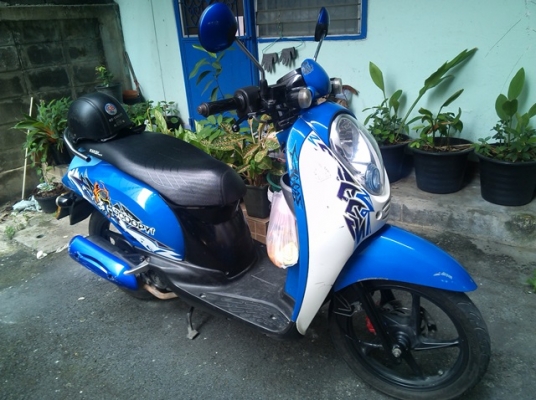 scoopy 110i กท9664 น้ำเงิน ล้อแมกแท้ เครื่องเงียบ 20000