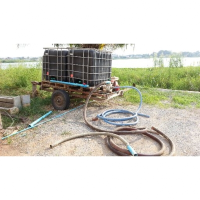 ขายเทรนเลอร์ ถังน้ำ2000ลิตร