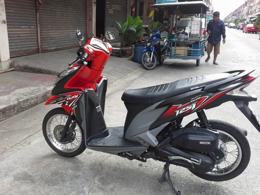 Click 125i จดปี 56 รถเดิมๆ เครื่องแน่น เอกสารจำนำครบ ต่อภาษี พรบ.ได้ โอนไม่ได้