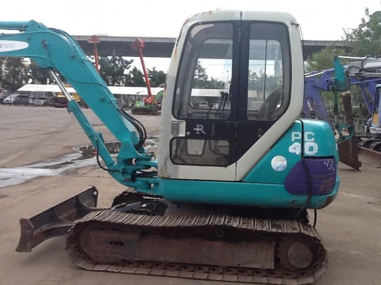 SALE__แบคโฮ KOMATSU PC40-7 เก่านอกญี่ปุ่นแท้ สภาพสวยมาก  พร้อมใช้งาน