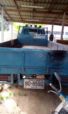 ขายรถบรรทุก 6 ล้อใหญ่กระบะคาร์โก้ TOYOTA เครื่อง 13B 85 แรงม้าปี 2542 ราคา 135000