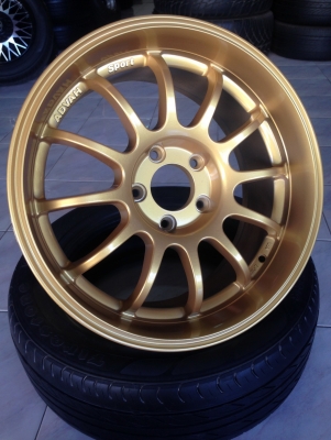 แม็กซ์ ADVAH Sport 17x8JJ 5H114.3 มือสองสภาพดีมากๆ มี 2 วง