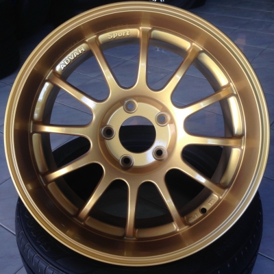 แม็กซ์ ADVAH Sport 17x8JJ 5H114.3 มือสองสภาพดีมากๆ มี 2 วง