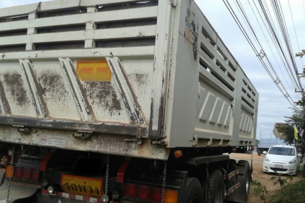 ขาย HINO 330 ดั๊มแม่+ลูก กระบะสามมิตร รถปี 53