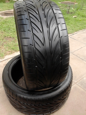 255/35R18 HANKOOK  VENTUS V12 EVO ปี2012  ( ไม่มีปะ )   มี 2 เส้น TEL.081-427-3941