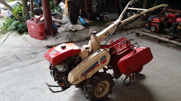รถพรวนดิน YANMAR   ขนาด 4.5 แรง เก่าญี่ปุ่น  มีเกียแบบตีเดินหน้าและเกียตีถอยหลัง