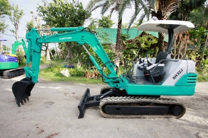 ขายรถแม็คโคร SUMITOMO รุ่น 32j รถสวย เก่าญี่ปุ่นแท้ ไม่เคยผ่านการใช้งานในไทย ติดต่อ 086-775-7900, 086-324-1992