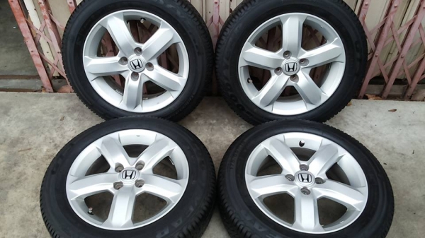 อสวย ยางสวยกว่า ล้อ Honda City2013 สภาพป้ายแดง ขอบ15