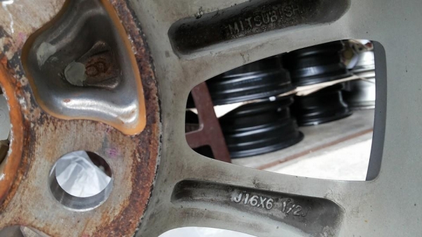 ล้อแม็กซ์ มิตซูบิชิ Lacer EX ขอบ 16x6.5 5รู114