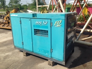 เครื่องปั่นไฟ Airman SDG13S #1393A60054 Used Generator นำเข้าจากญี่ปุ่น สนใจโทร. 080-6565422 (หนิง)