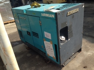 เครื่องปั่นไฟ Airman SDG13S #1393A60054 Used Generator นำเข้าจากญี่ปุ่น สนใจโทร. 080-6565422 (หนิง)