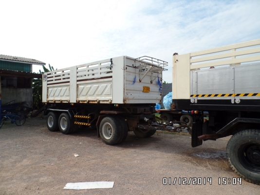 รถพ่วง 24 ล้อดั้มพ์ HINO