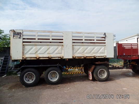 รถพ่วง 24 ล้อดั้มพ์ HINO