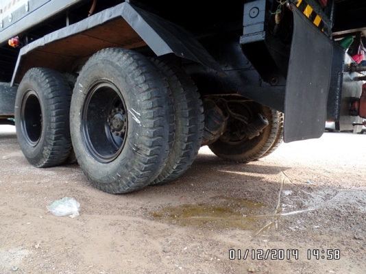 รถพ่วง 24 ล้อดั้มพ์ HINO