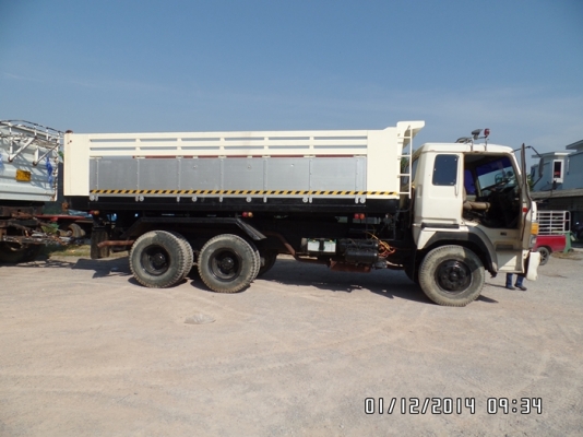 รถพ่วง 24 ล้อดั้มพ์ HINO