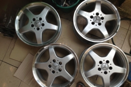 ขายล้อแม็กซ์ AMG Style3 Spec R170 ของเยอรมันแท้ ขอบ17   หน้า-หลัง 7.5Jx17H2 ET37 4 วง