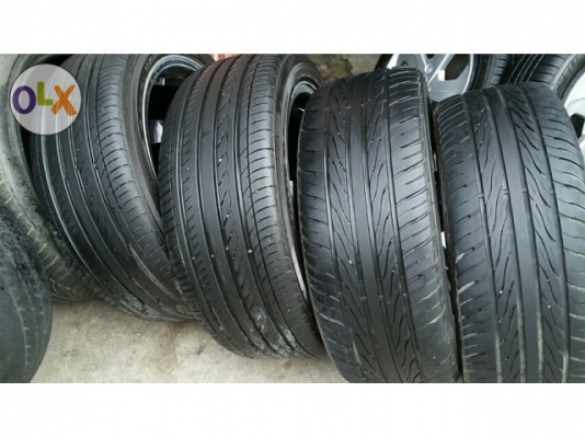 ล้อ ssr ขอบ17 4รู100 ยางปี2012 ทั้ง 4 เส้น