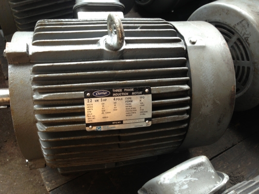 ขาย มอเตอร์ ยี่ห้อ Carrier 3 แรง 3สาย