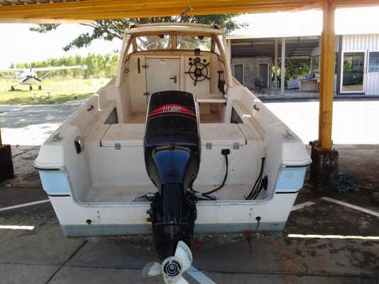 ขายเรือYamaha24ฟุตมีเคบิ้น เครื่องMercury115Hp