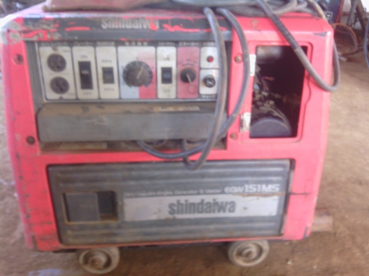 ไดปั่นไฟและเชื่อม shindaiwa ไดปั่นไฟและเชื่อม shindaiwa