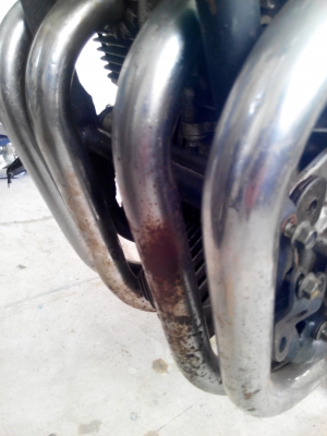 ขาย อะไหล่ xj 400 cc spacial   คอท่อไอเสีย 1500 บาท