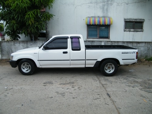 !!! ขายด่วนTOYOTA MIGHTY-X แค๊ป ปี 39 เครื่องดีมากแน่นๆ พวงมาลัยเพาเวอร์ ล้อแม็ก