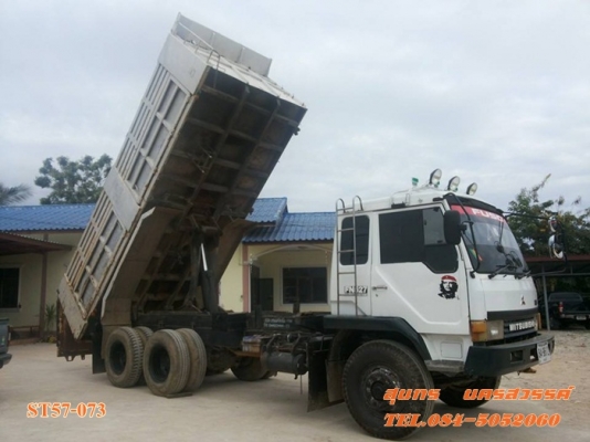 ขายด่วน 10 ล้อ ดั้ม MITSUBISHI FUSO 527/ 220 แรง เทอร์โบ สภาพเดิมๆ พร้อมใช้งาน ราคาสุดคุ้ม