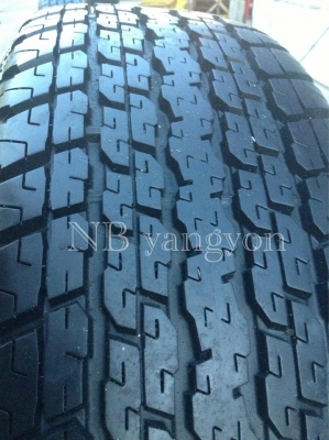 ล้อแม็ก Isuzu all new vcross ตัวท๊อป รมดำแท้ พร้อมยาง 265-65-17 ปี 14